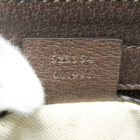 GUCCI Authentic Brown Leather Shoulder Bag - Picture 14 of 15